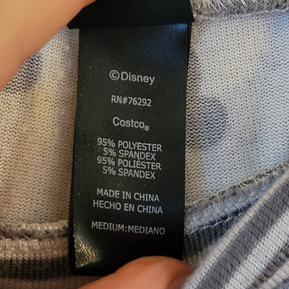 Disney Womens 2 Piece Cozy Pajama Set - Size Medium - Picture 5 of 15